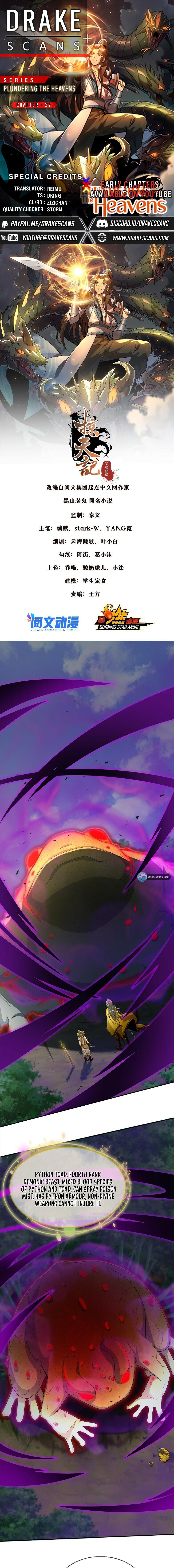 Read Plundering the Heavens Manga Online