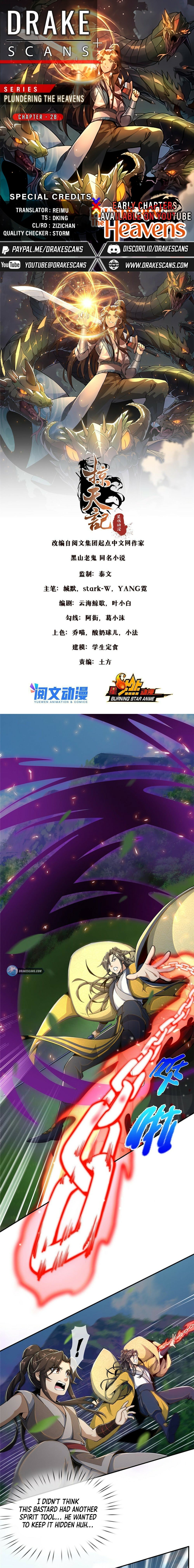 Read Plundering the Heavens Manga Online