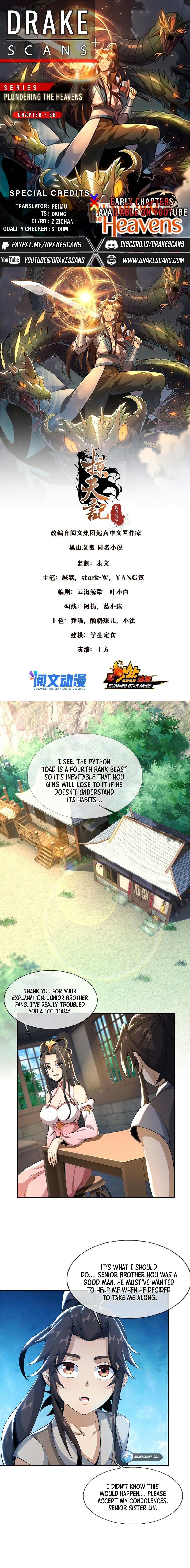 Read Plundering the Heavens Manga Online