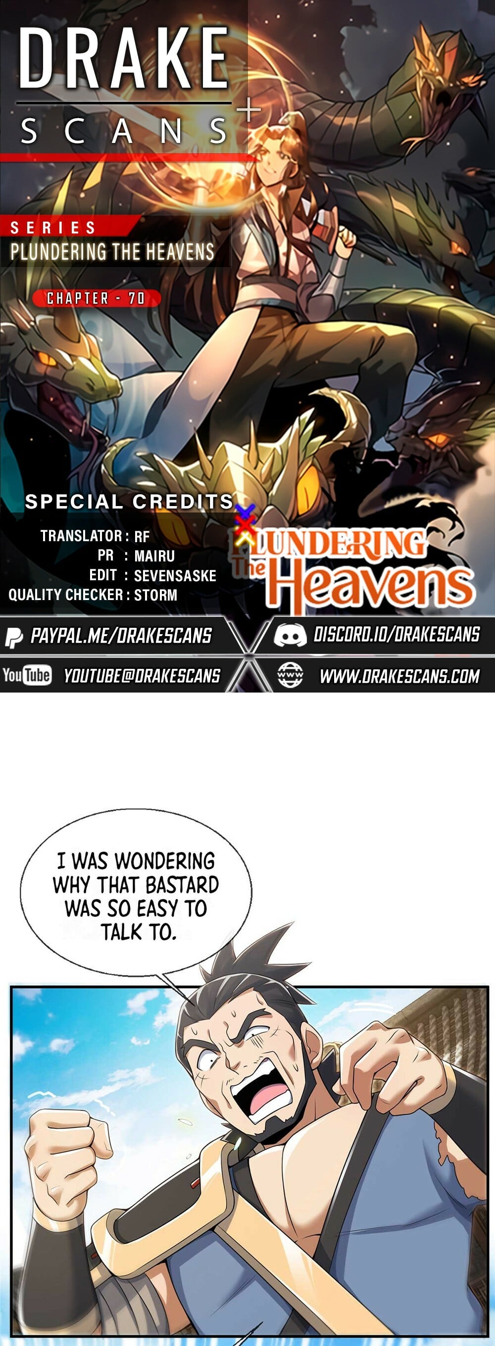 Read Plundering the Heavens Manga Online