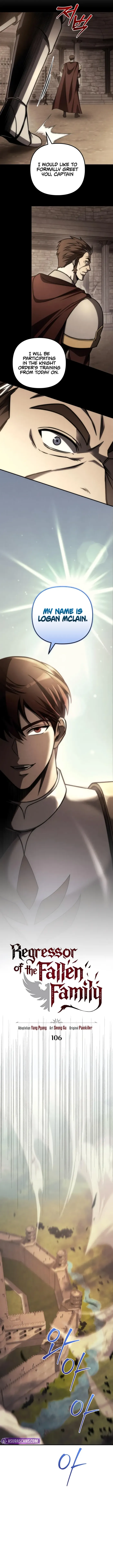 Read Regressor of the Fallen family Manga Online