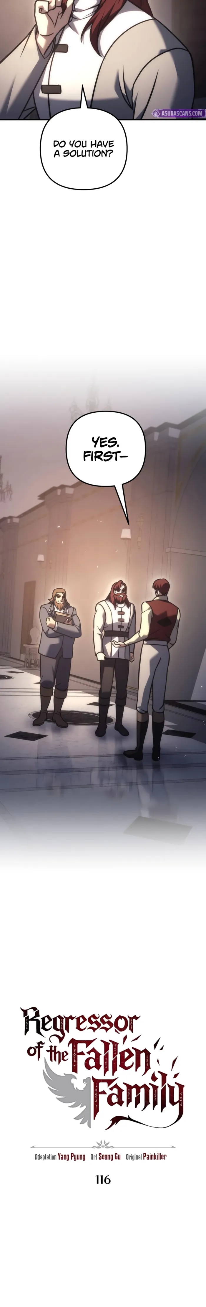 Read Regressor of the Fallen family Manga Online