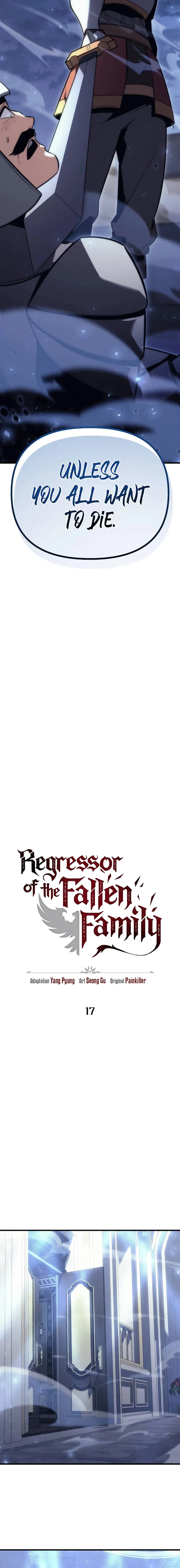 Read Regressor of the Fallen family Manga Online