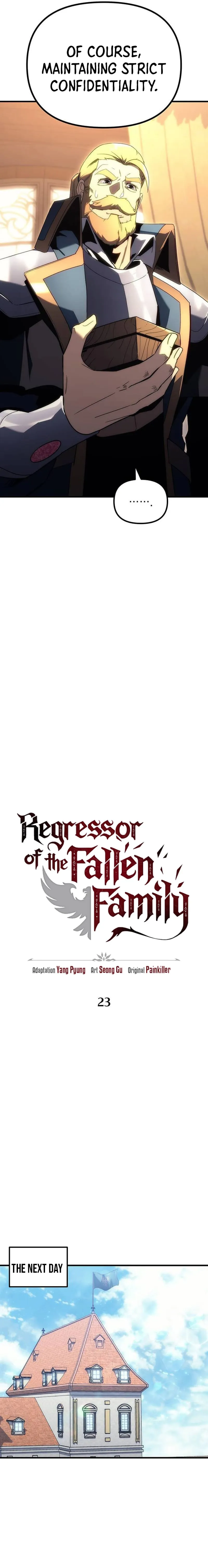 Read Regressor of the Fallen family Manga Online
