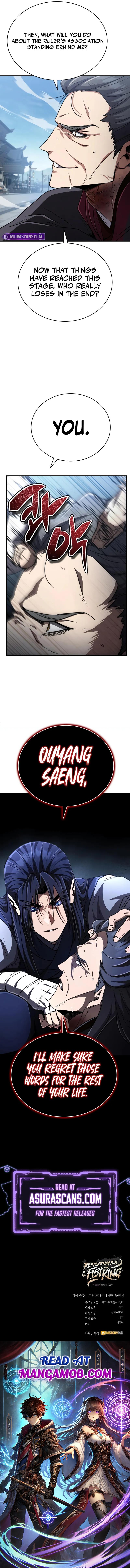 Read Reincarnation of the Fist King Manga Online