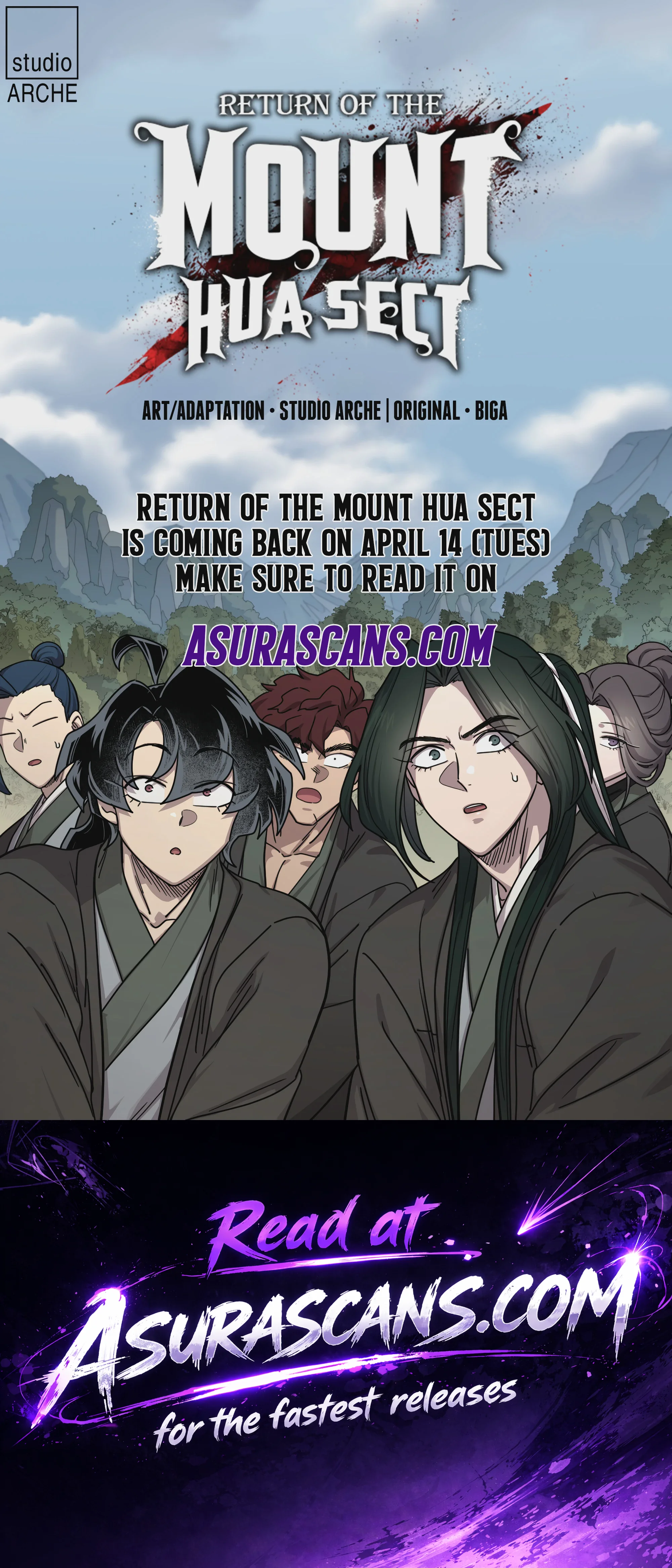 Read Return of the Mount Hua Sect Manga Online