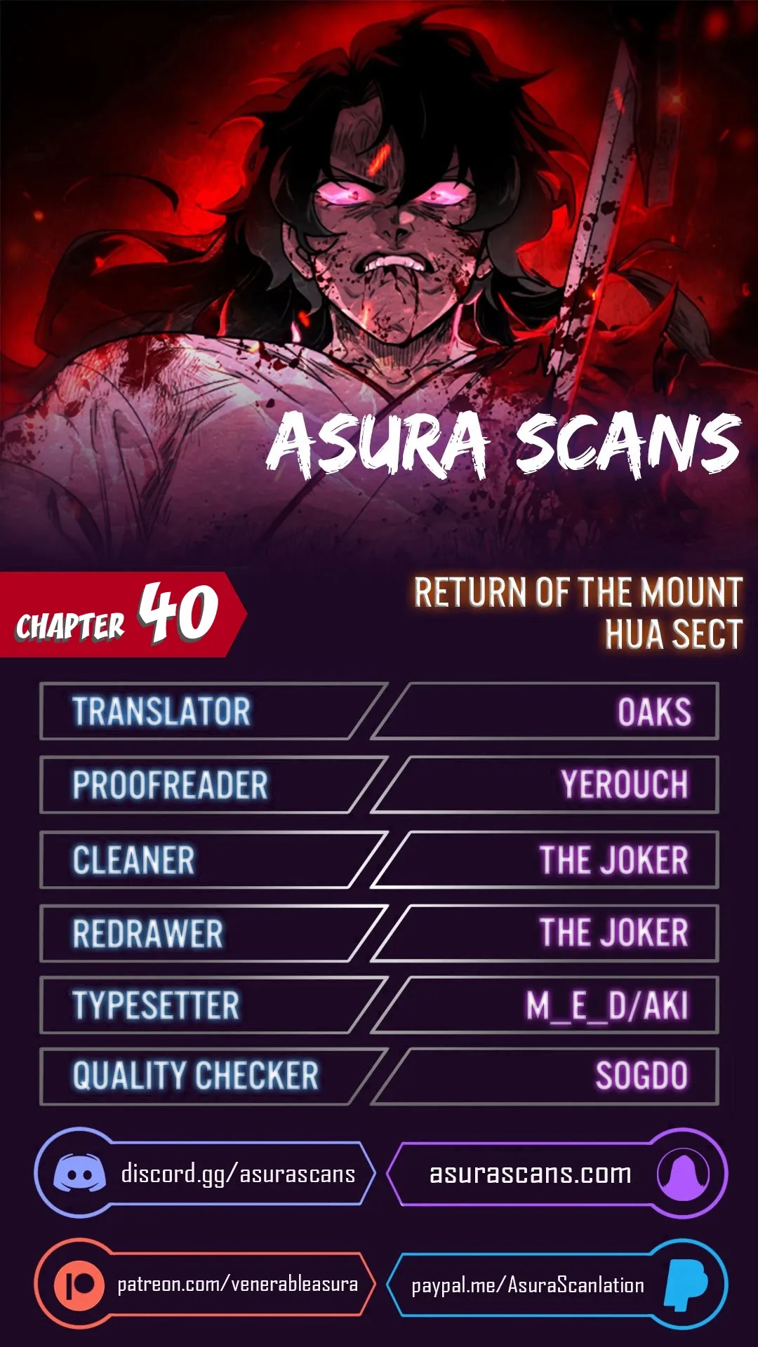 Read Return of the Mount Hua Sect Manga Online