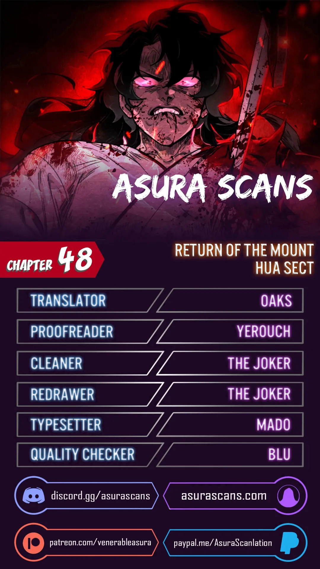 Read Return of the Mount Hua Sect Manga Online
