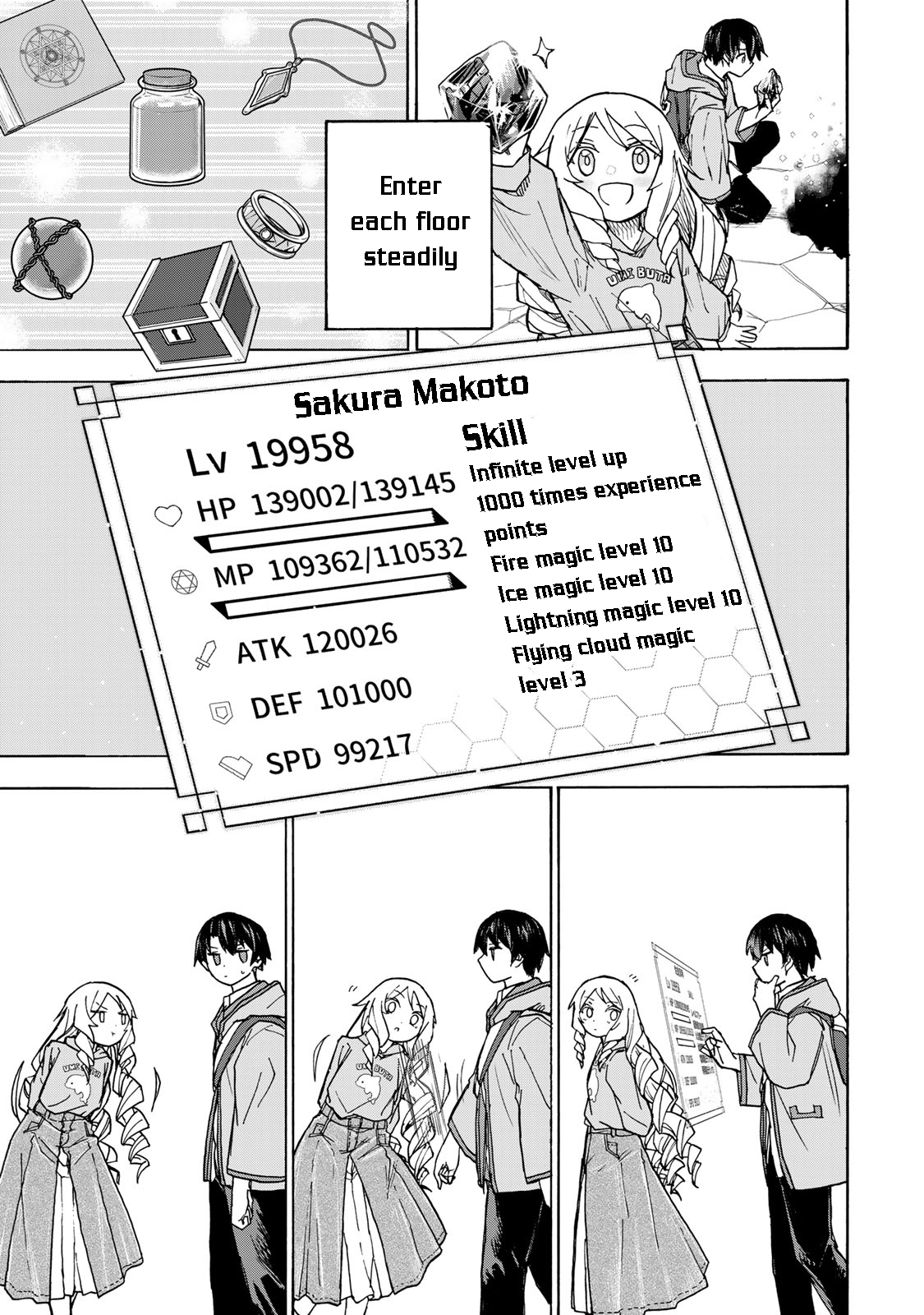 Read Saikyou de Saisoku no Mugen Level Up Manga Online