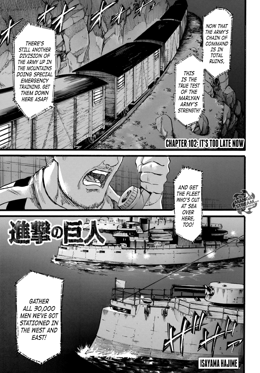 Read Shingeki no Kyojin Manga Online