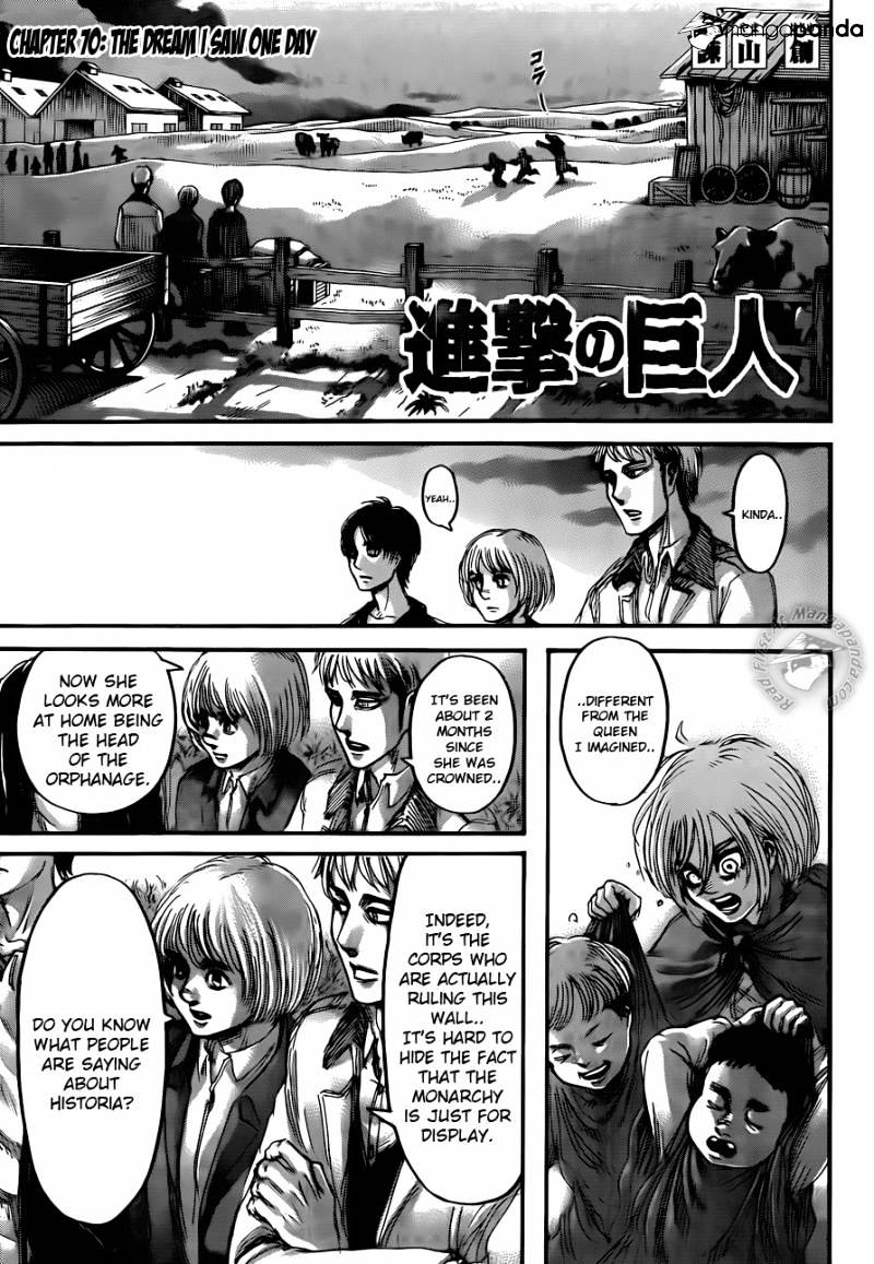 Read Shingeki no Kyojin Manga Online