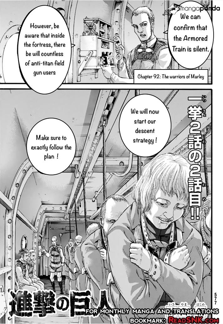 Read Shingeki no Kyojin Manga Online