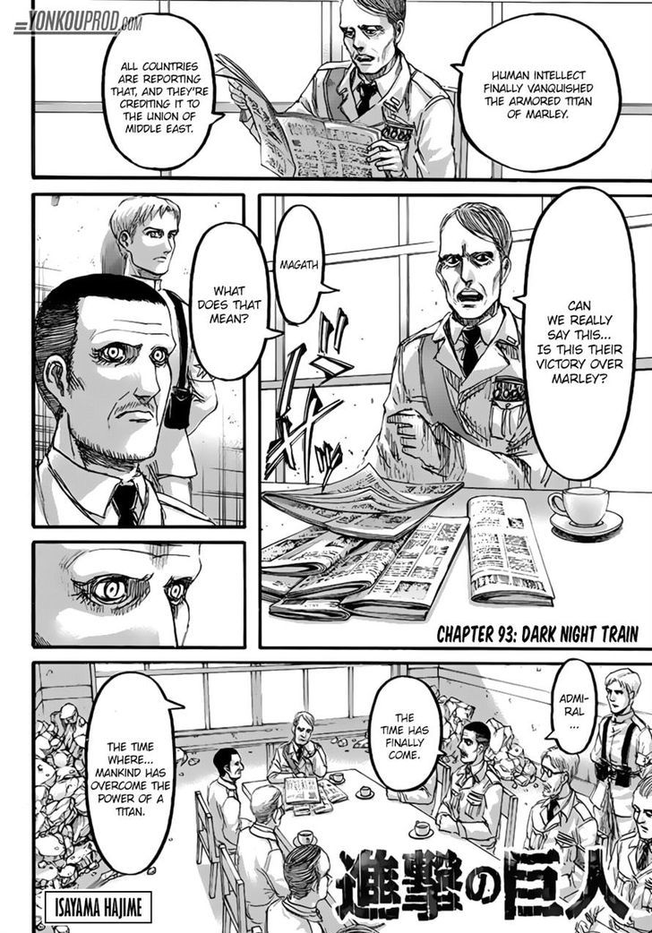 Read Shingeki no Kyojin Manga Online