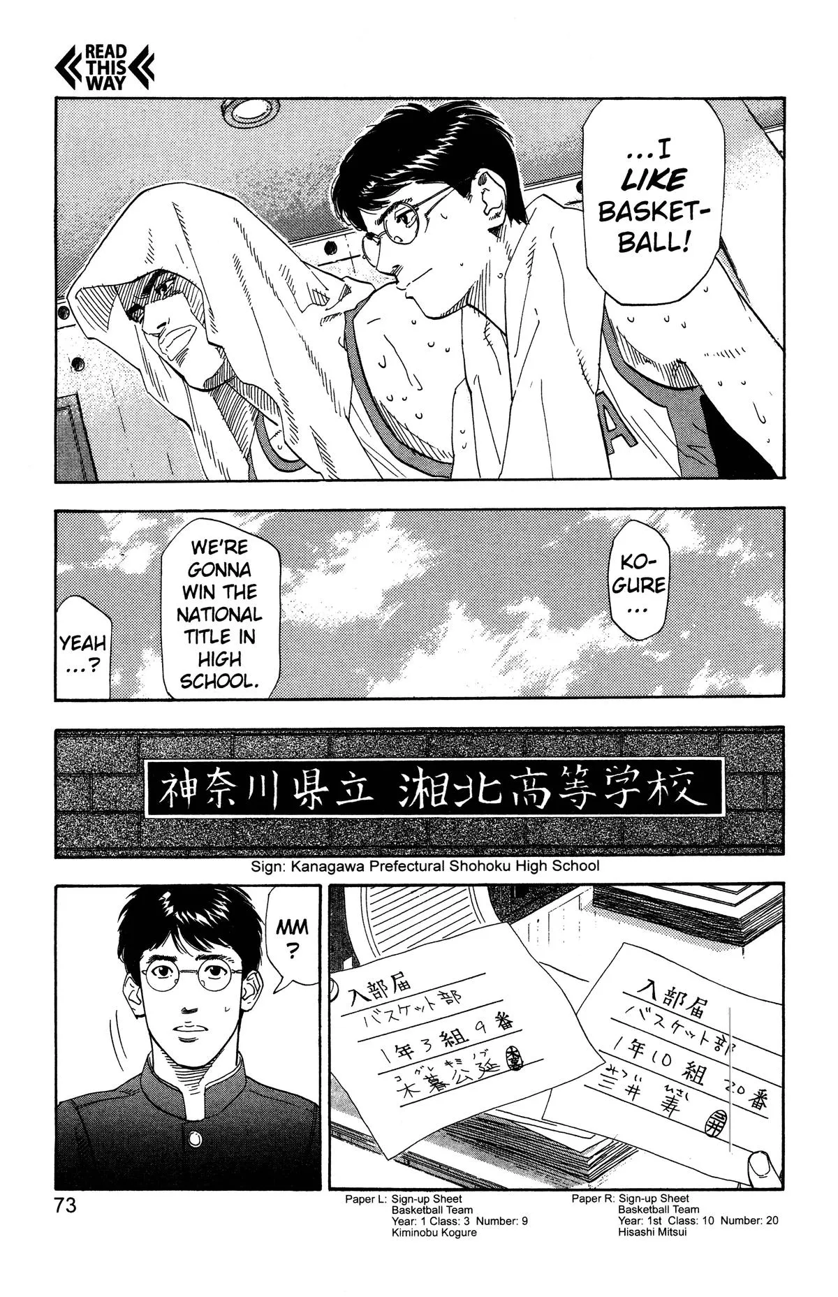 Read Slam Dunk Manga Online
