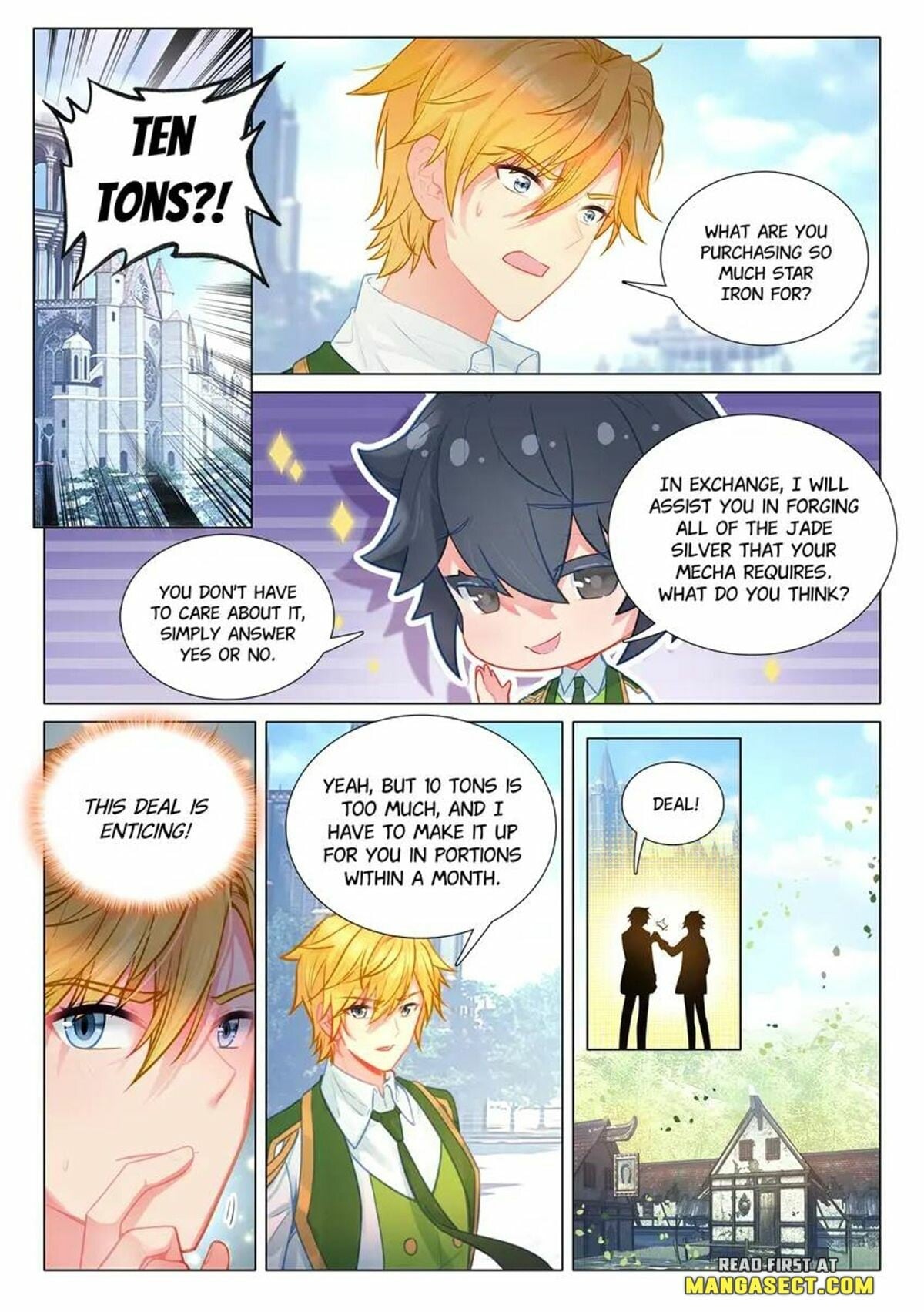 Read Soul Land III Manga Online