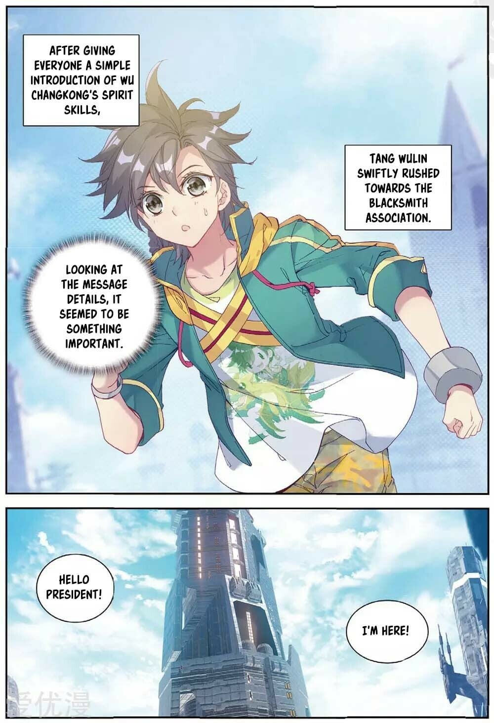 Read Soul Land III Manga Online