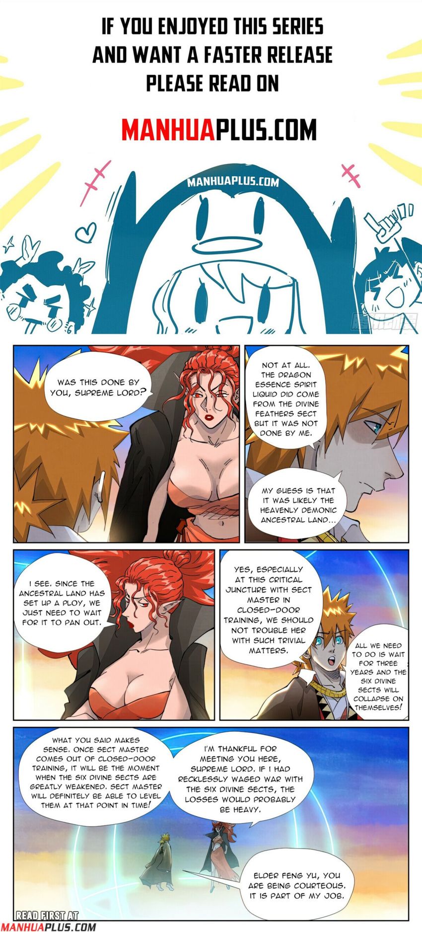 Read Tales of Demons and Gods Manga Online