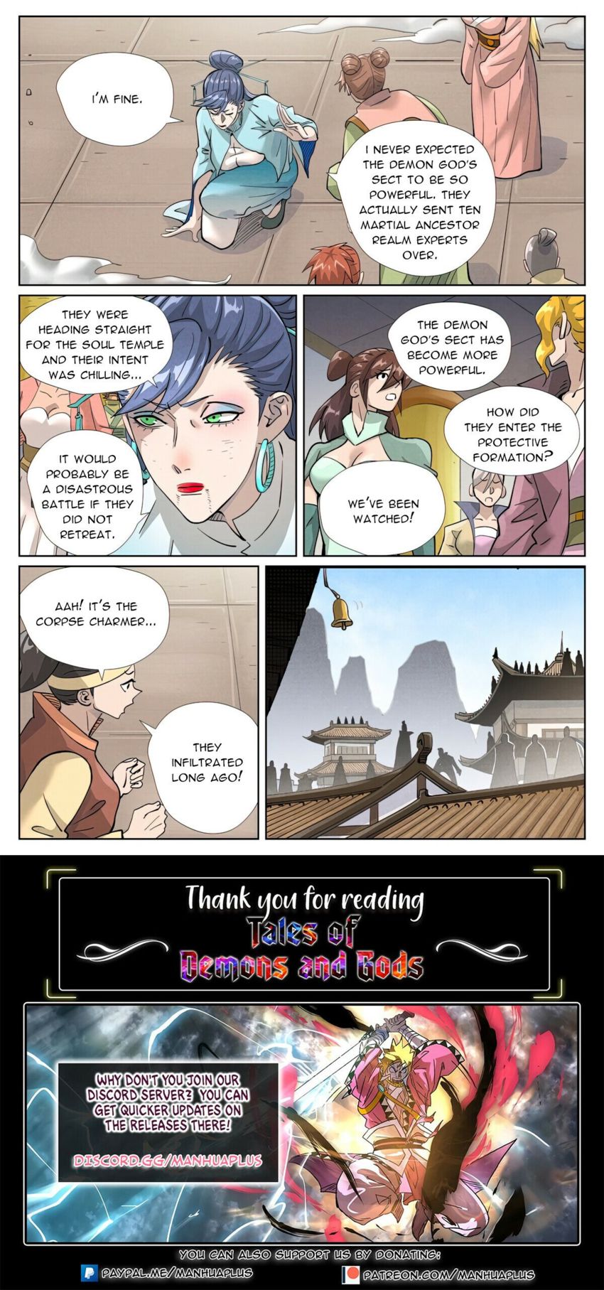Read Tales of Demons and Gods Manga Online