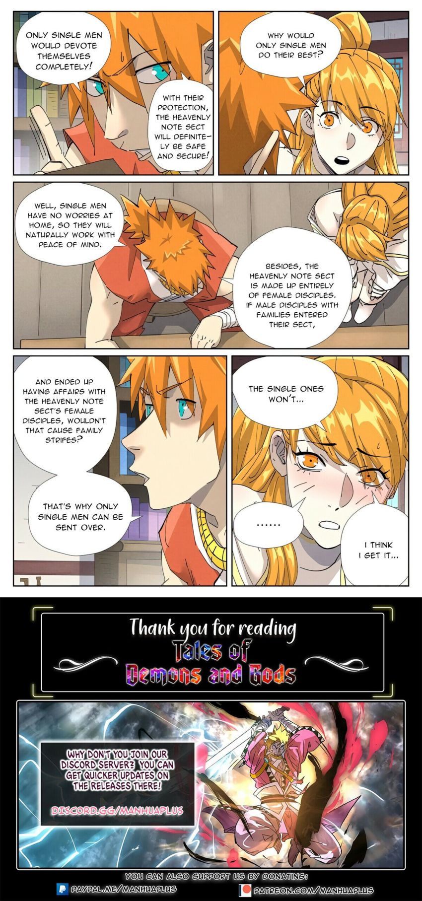 Read Tales of Demons and Gods Manga Online
