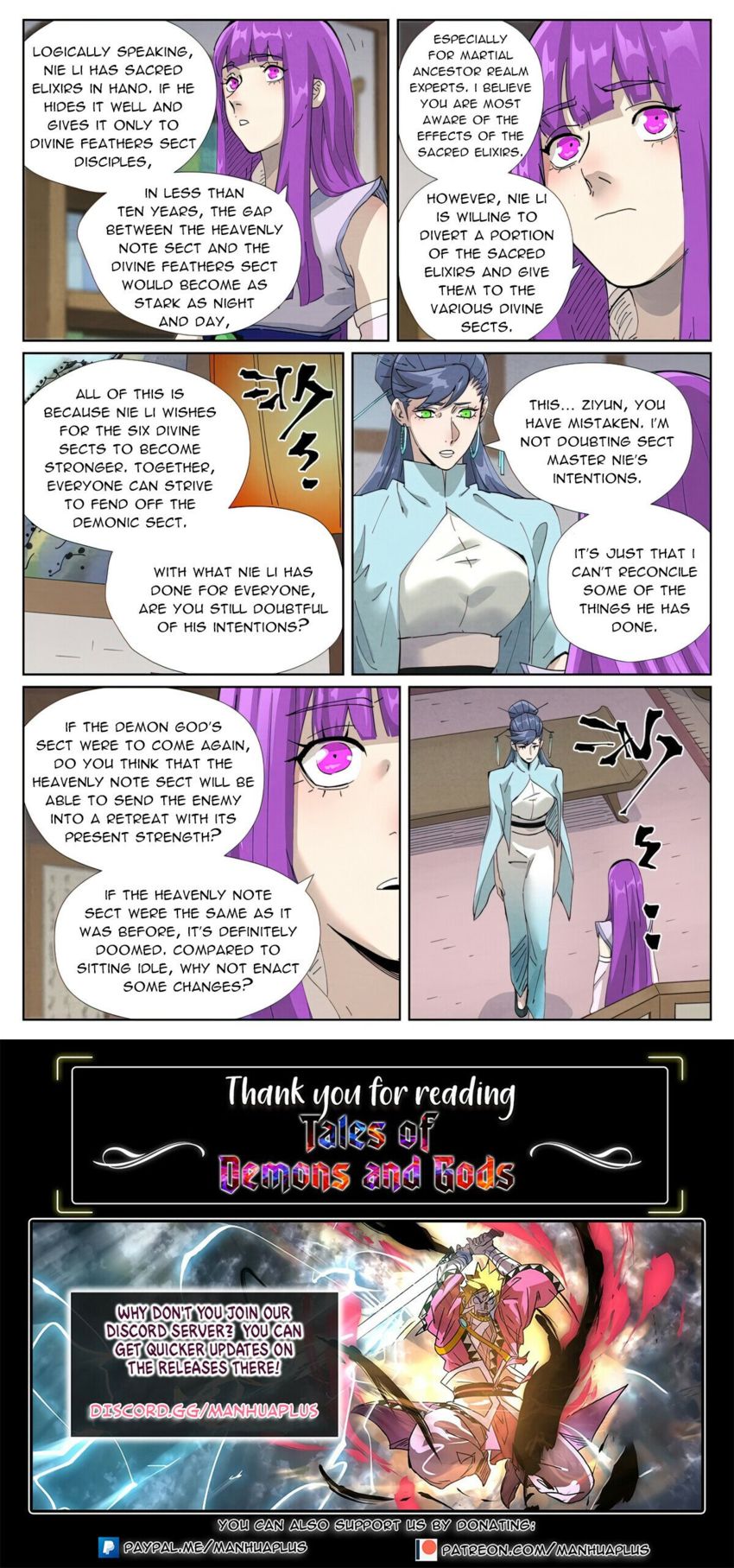 Read Tales of Demons and Gods Manga Online