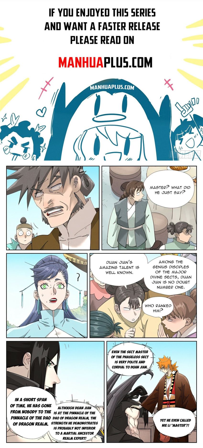 Read Tales of Demons and Gods Manga Online