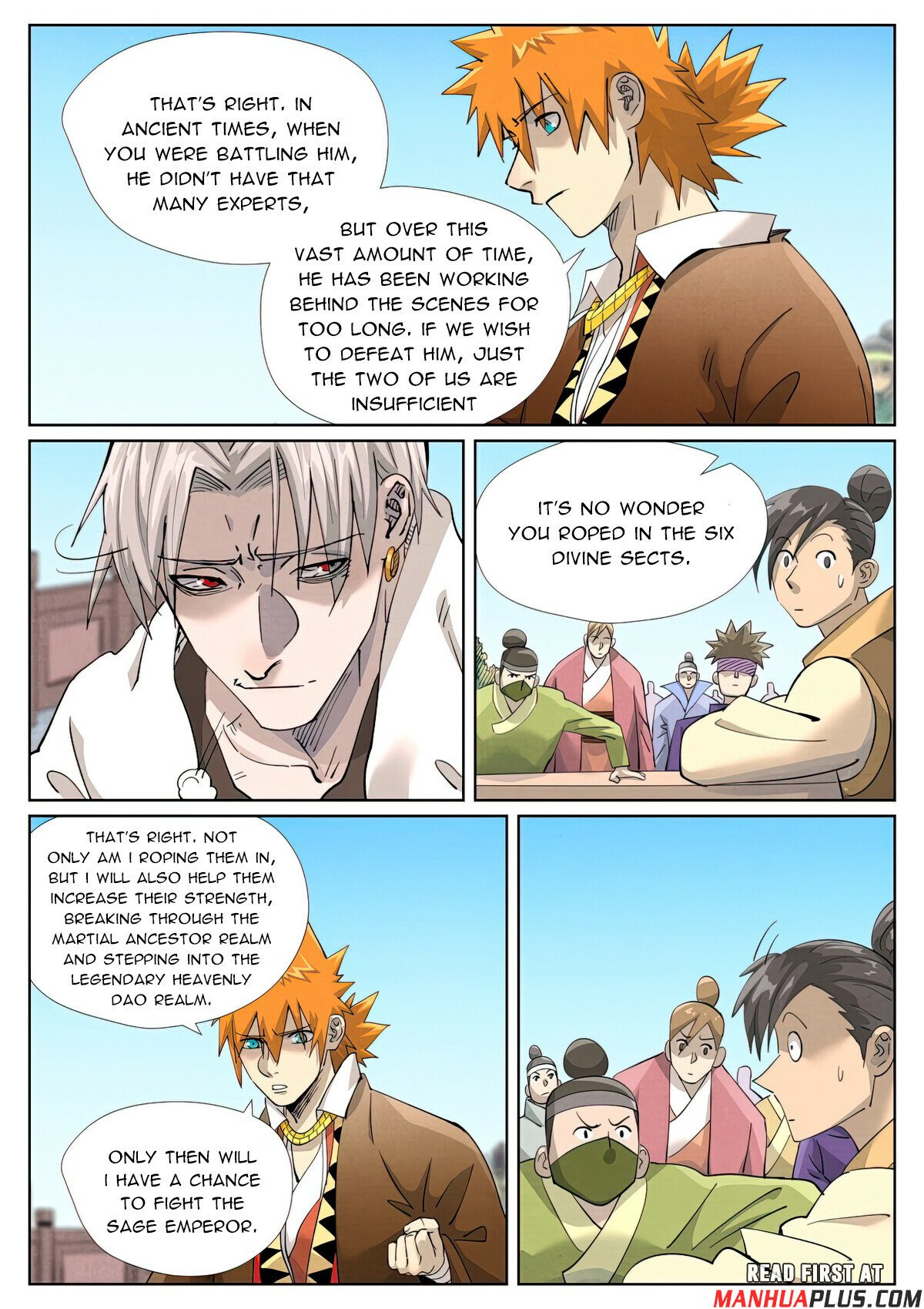 Read Tales of Demons and Gods Manga Online