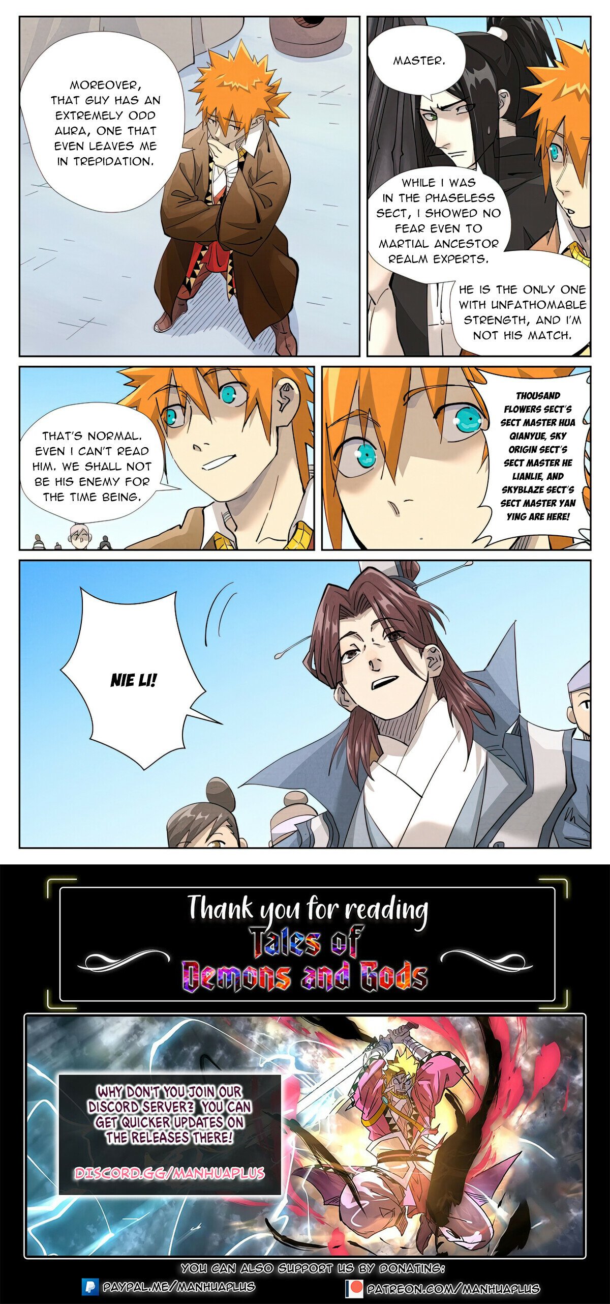 Read Tales of Demons and Gods Manga Online