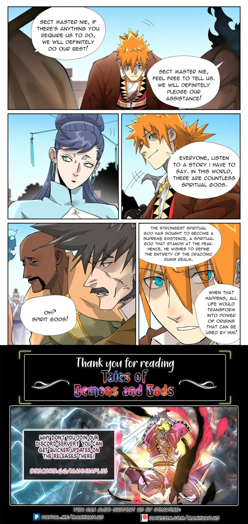Read Tales of Demons and Gods Manga Online