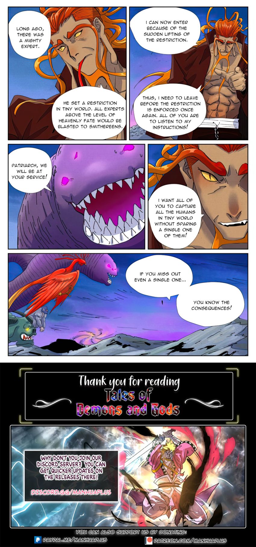 Read Tales of Demons and Gods Manga Online
