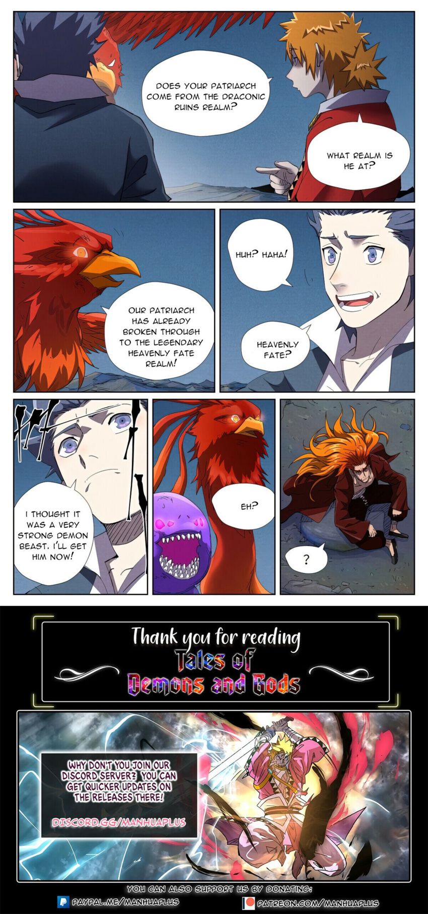 Read Tales of Demons and Gods Manga Online