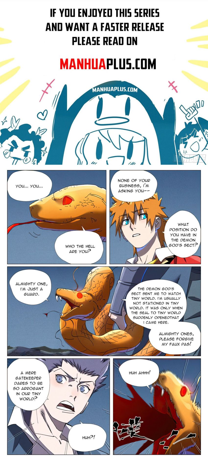 Read Tales of Demons and Gods Manga Online