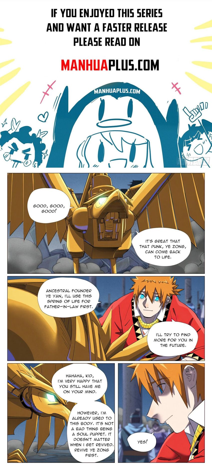 Read Tales of Demons and Gods Manga Online