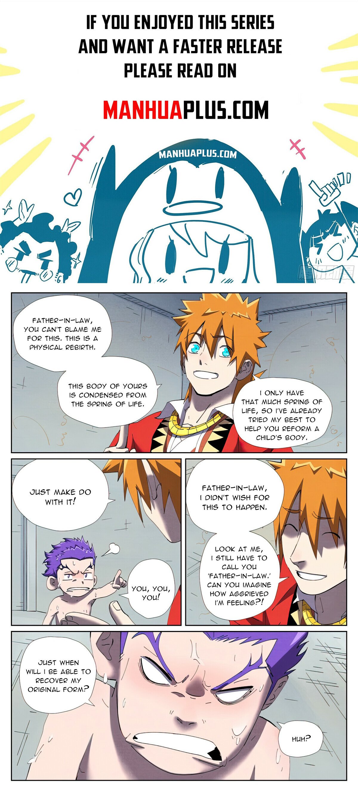 Read Tales of Demons and Gods Manga Online