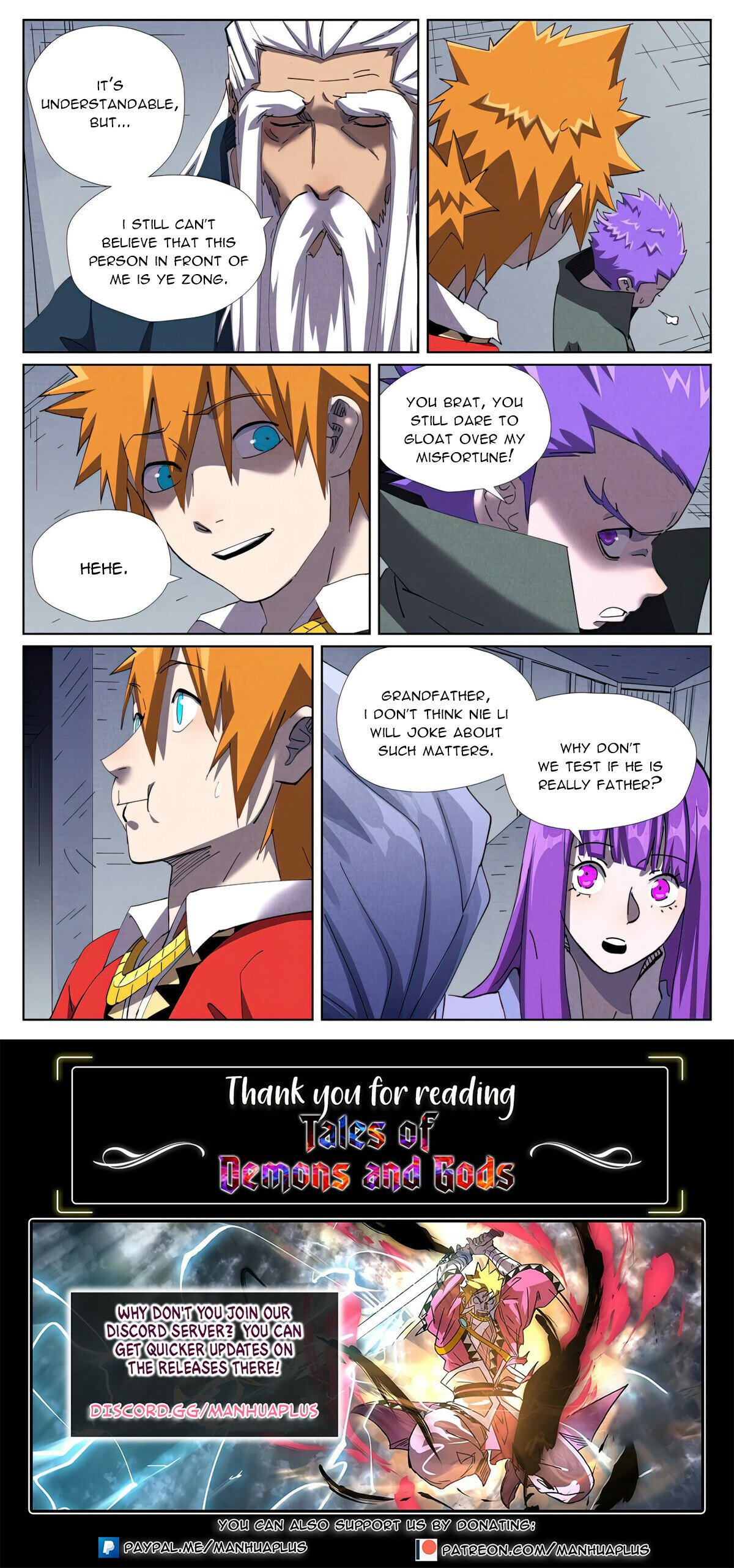 Read Tales of Demons and Gods Manga Online