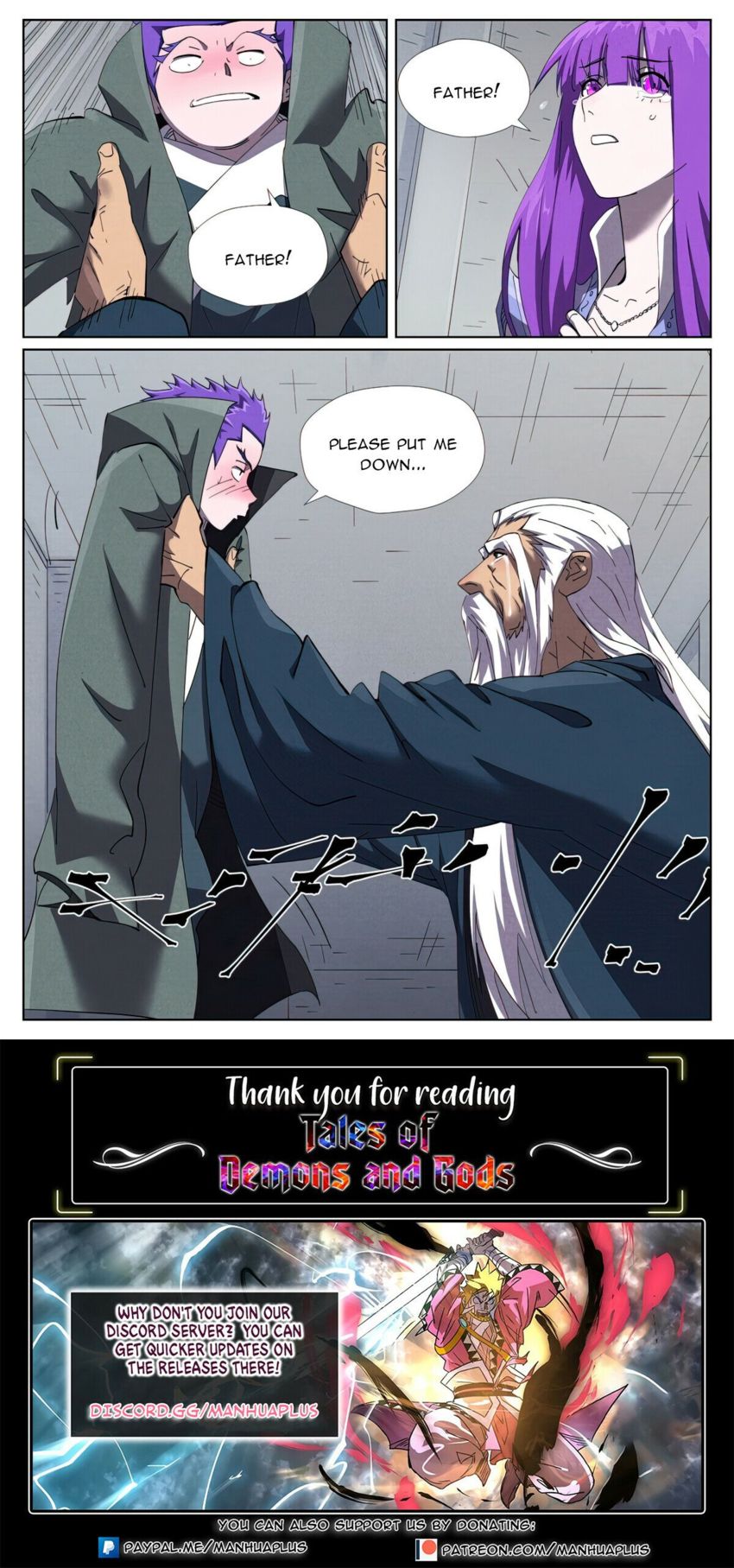 Read Tales of Demons and Gods Manga Online