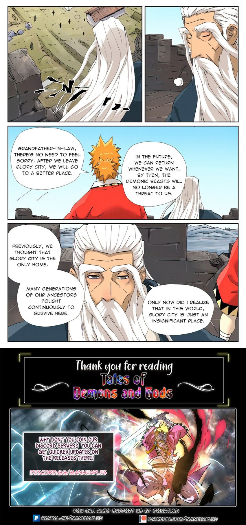 Read Tales of Demons and Gods Manga Online