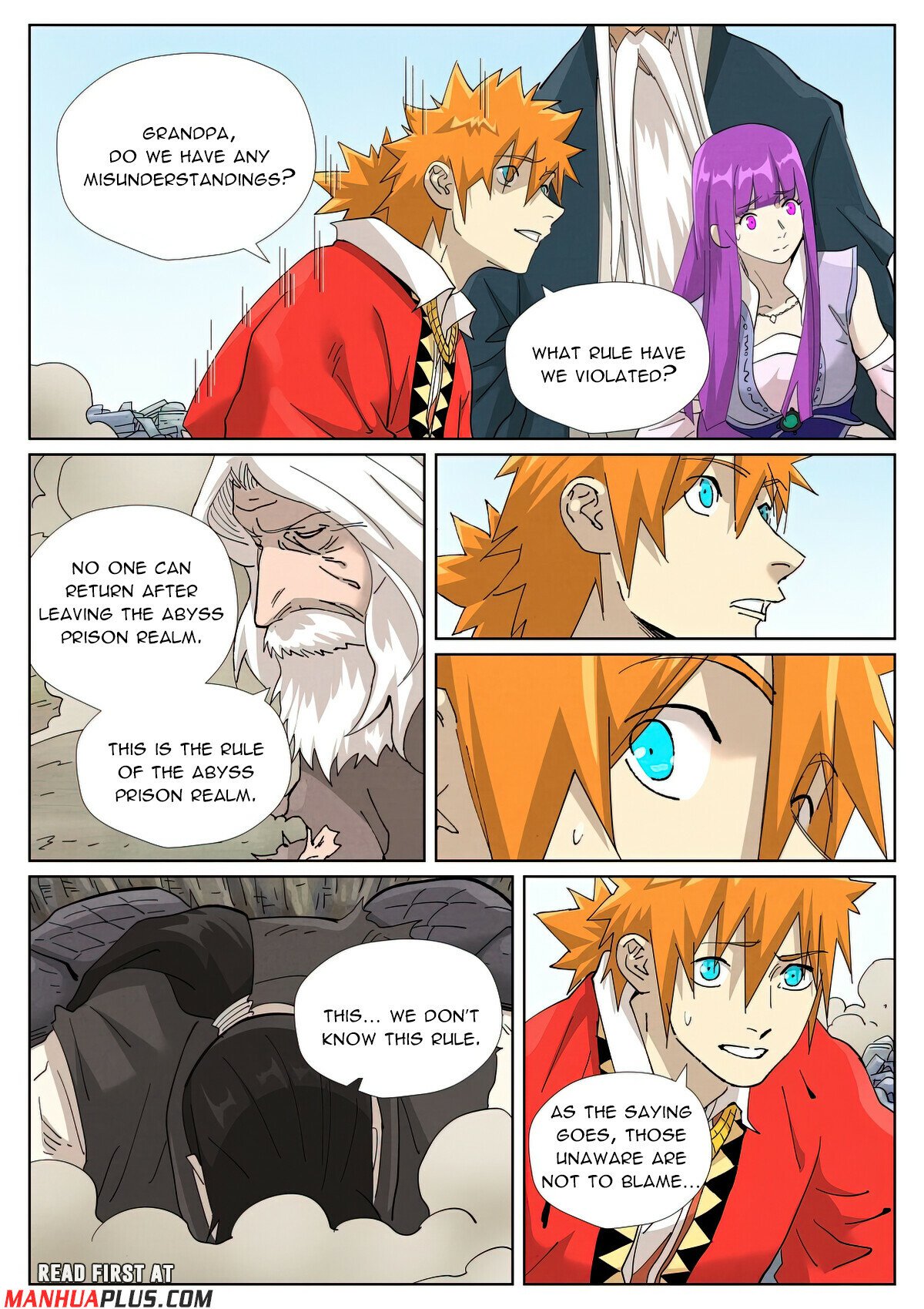 Read Tales of Demons and Gods Manga Online