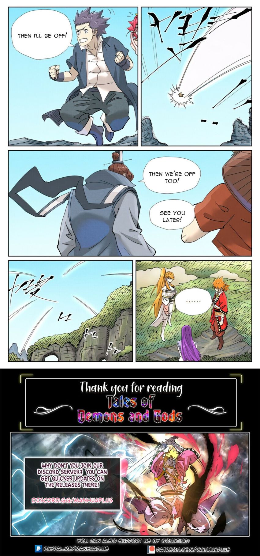 Read Tales of Demons and Gods Manga Online