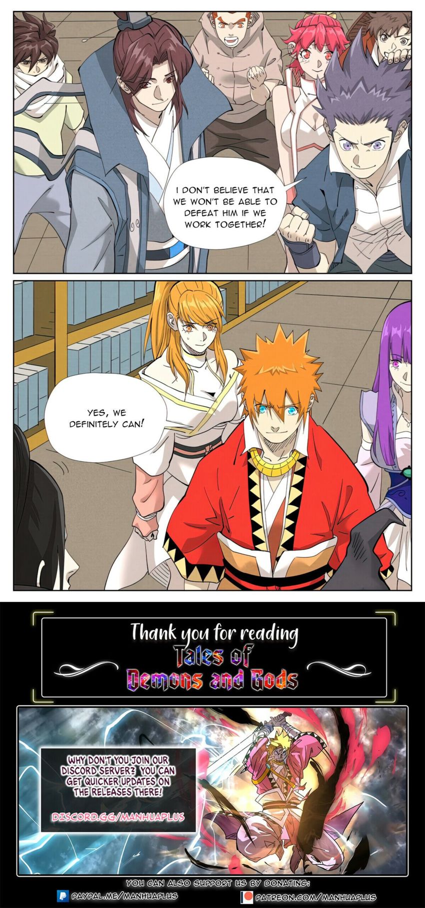 Read Tales of Demons and Gods Manga Online