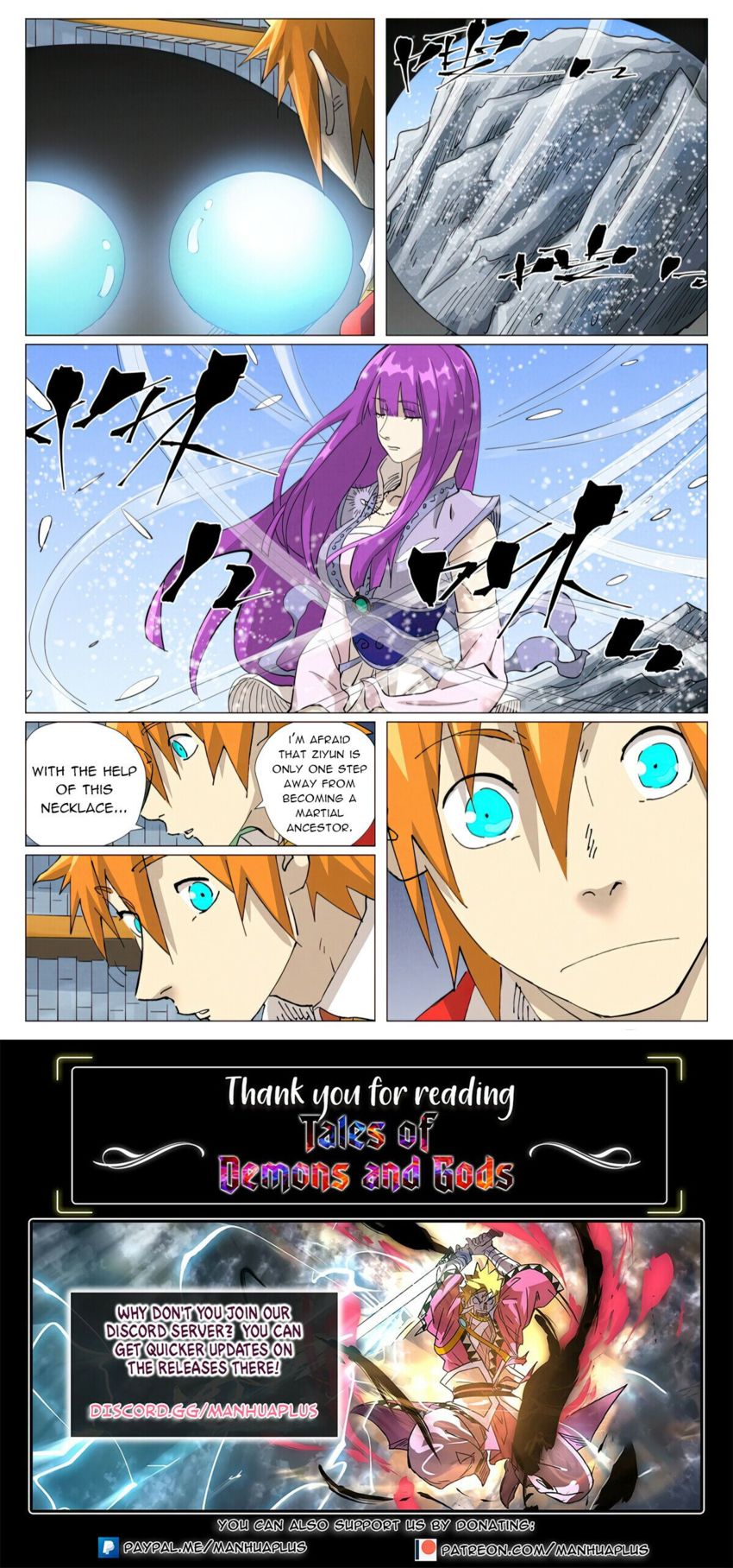 Read Tales of Demons and Gods Manga Online