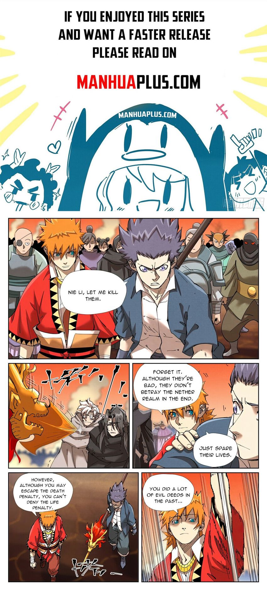 Read Tales of Demons and Gods Manga Online