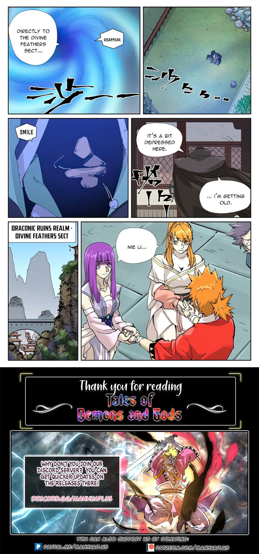 Read Tales of Demons and Gods Manga Online