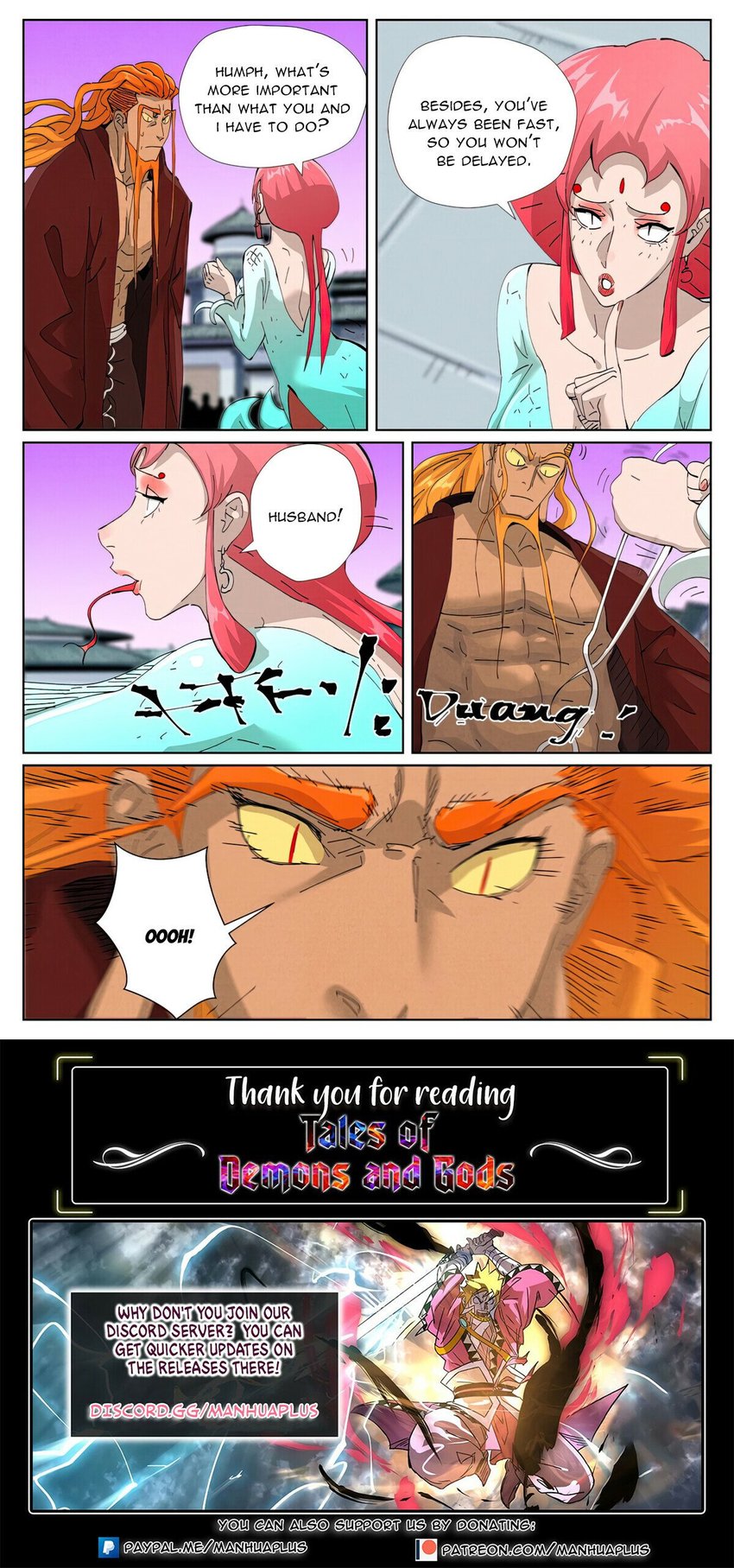 Read Tales of Demons and Gods Manga Online