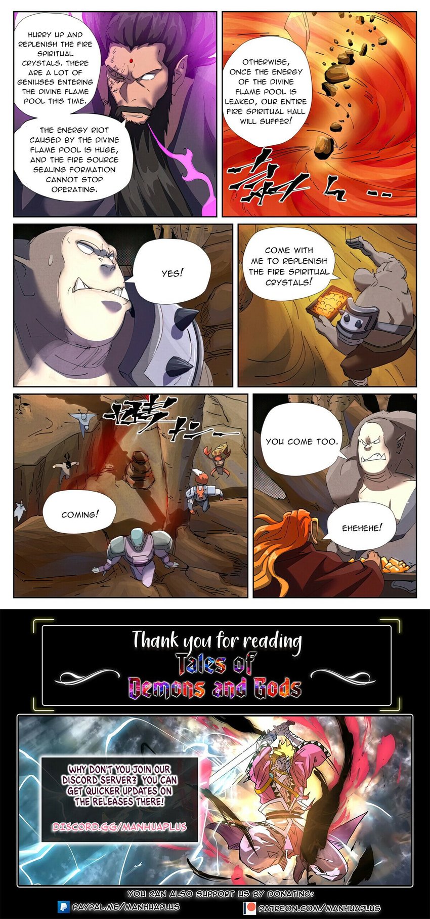 Read Tales of Demons and Gods Manga Online