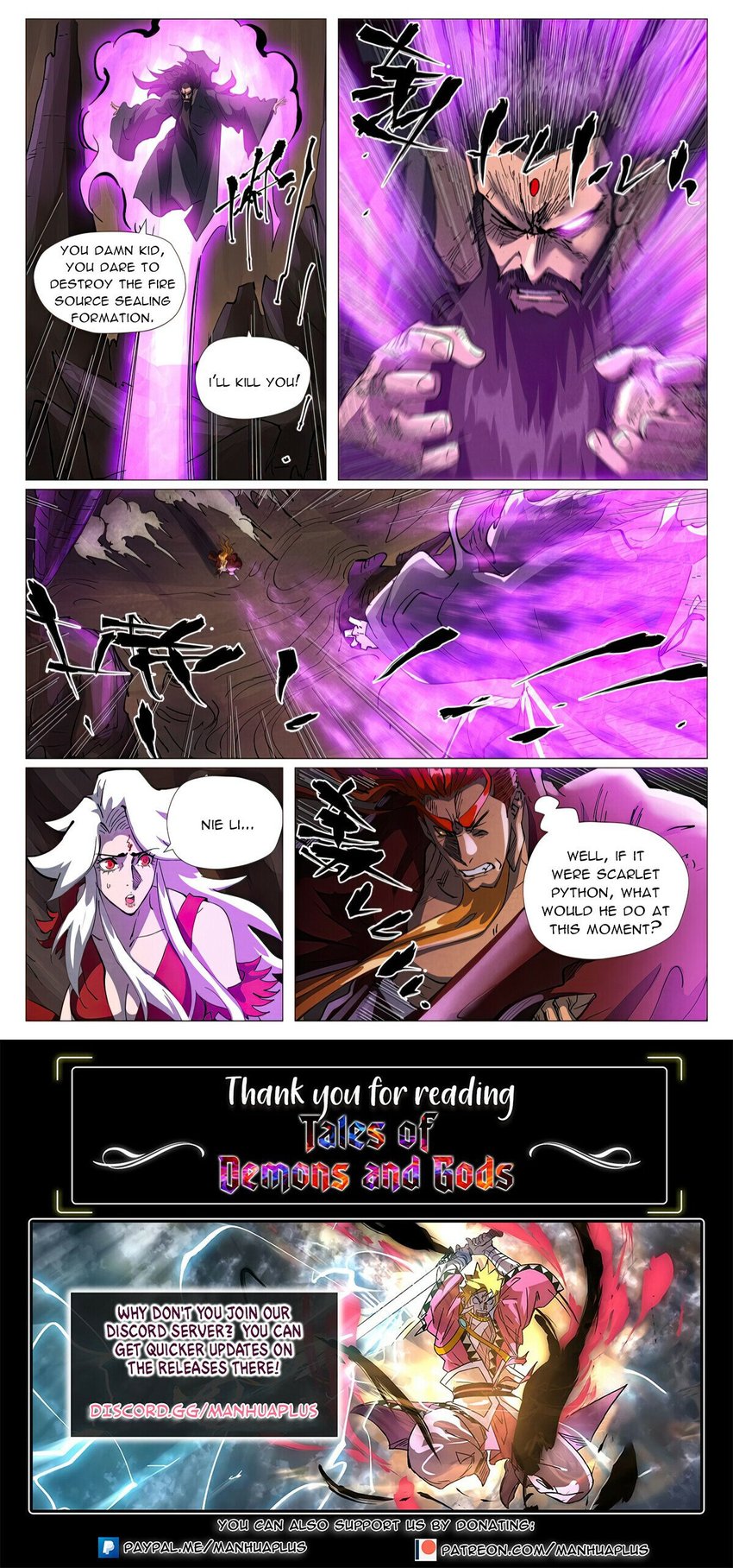 Read Tales of Demons and Gods Manga Online