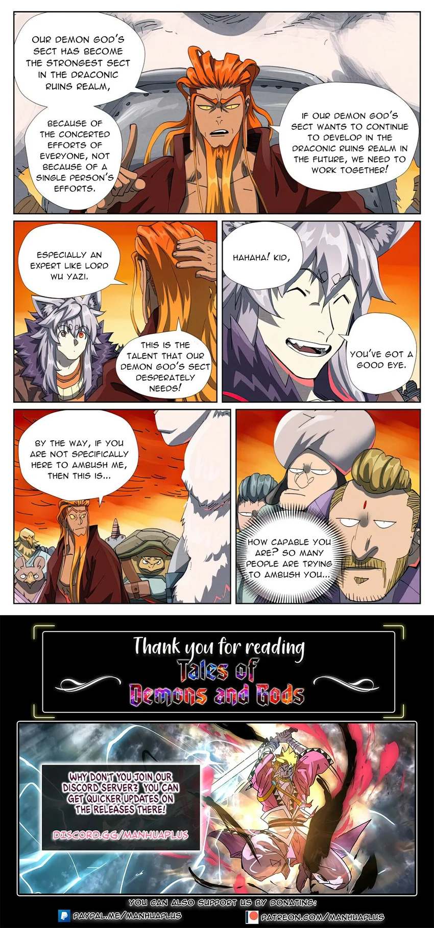 Read Tales of Demons and Gods Manga Online