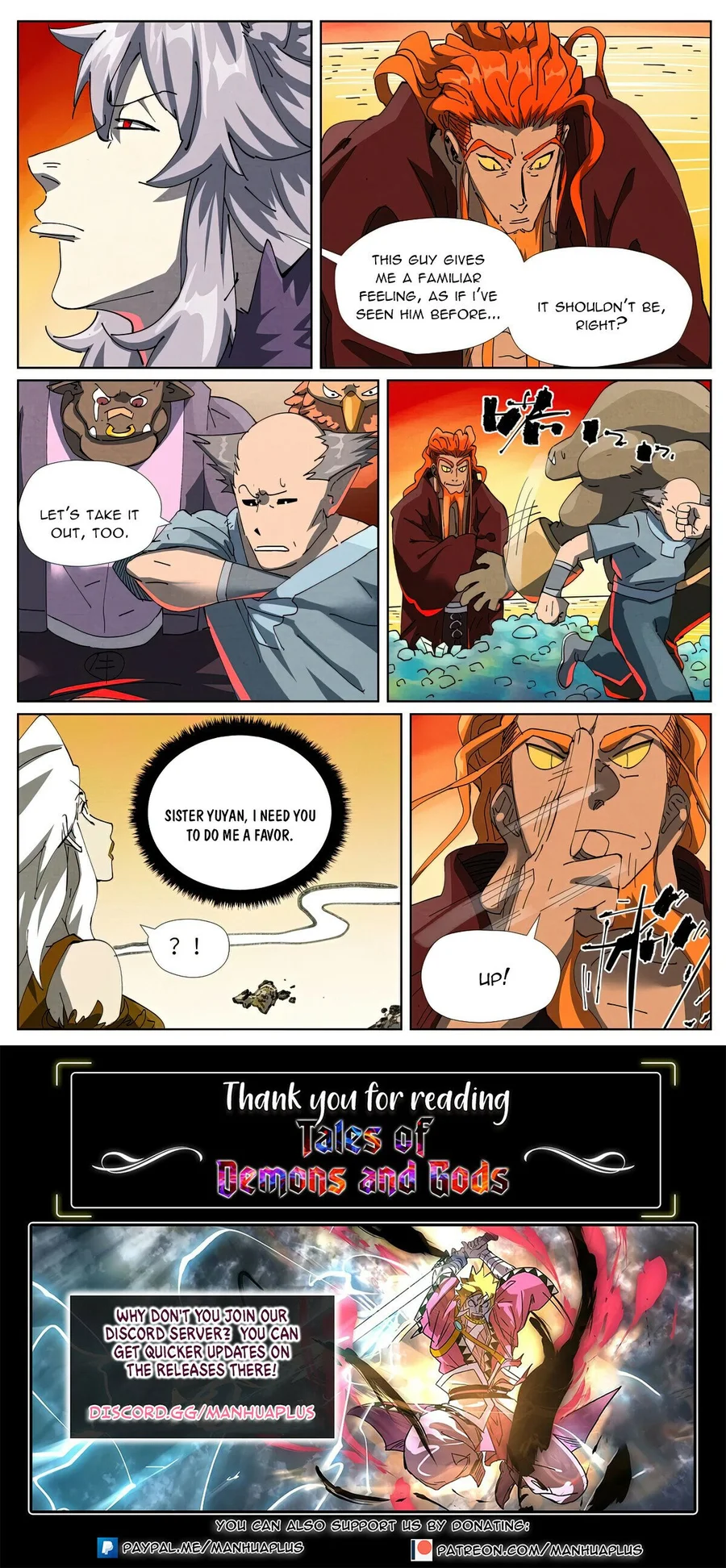 Read Tales of Demons and Gods Manga Online