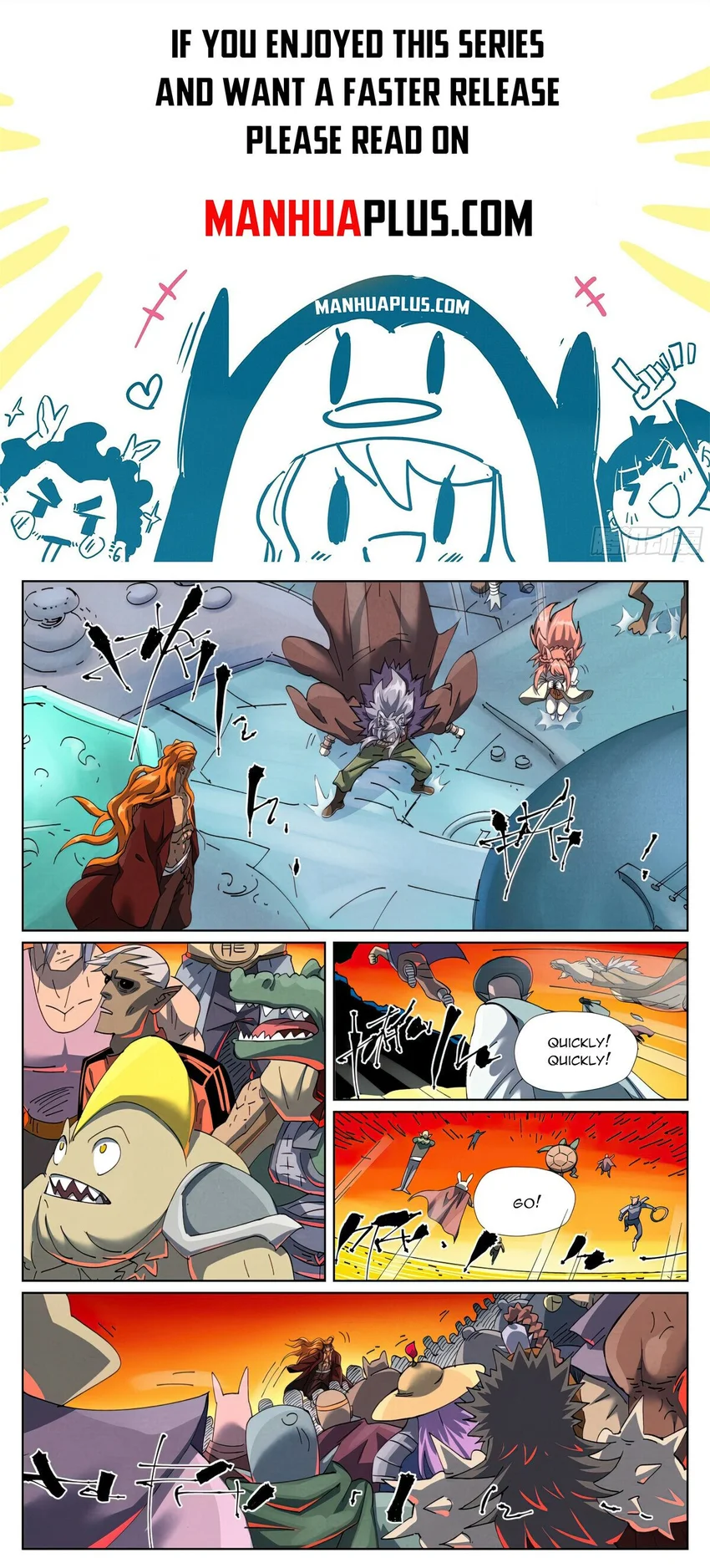 Read Tales of Demons and Gods Manga Online