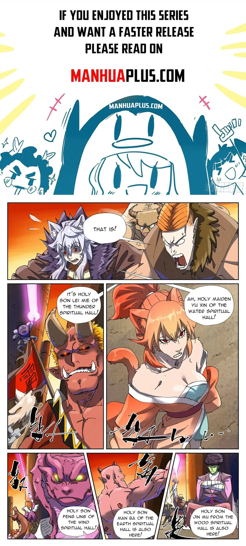 Read Tales of Demons and Gods Manga Online