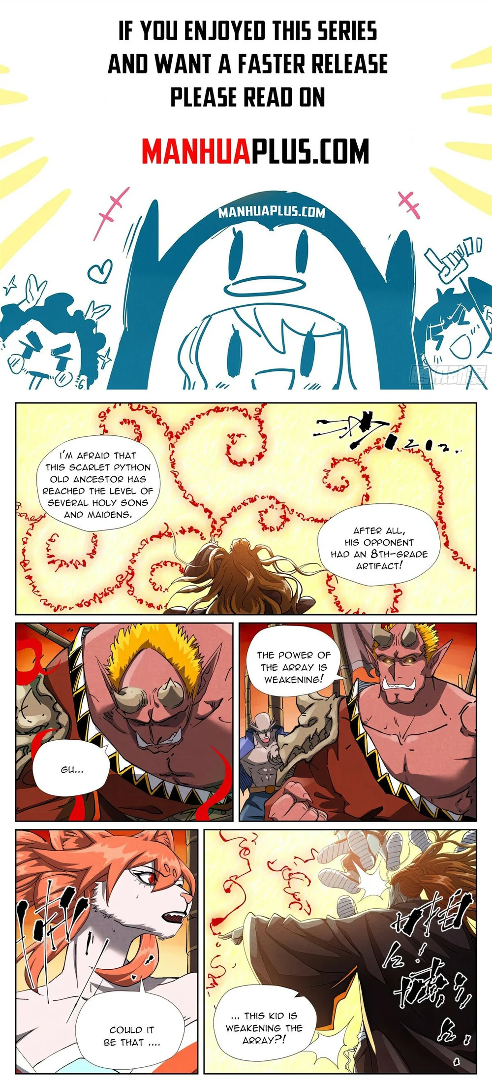 Read Tales of Demons and Gods Manga Online